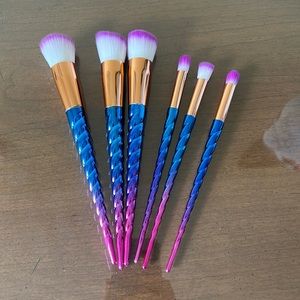 Never Been Used!! Unicorn Horn Makeup Brushes